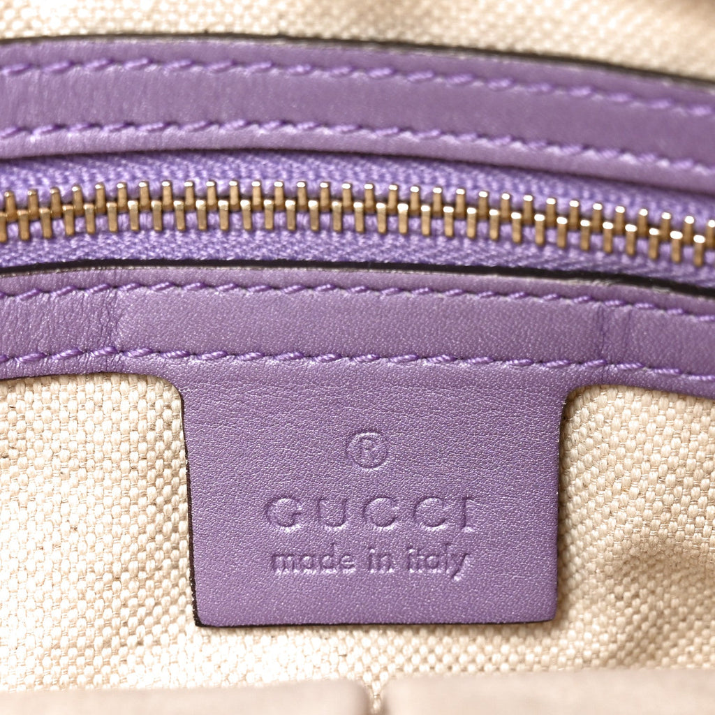 Monogram Small Lovely Heart Messenger Purple