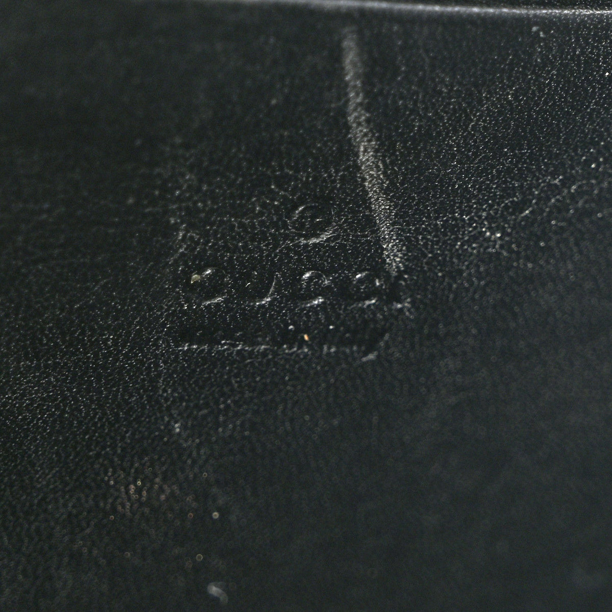 Calfskin Matelasse GG Marmont Chain Wallet Black