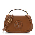 Calfskin Large Blondie Top Handle Flap Bag Sundial
