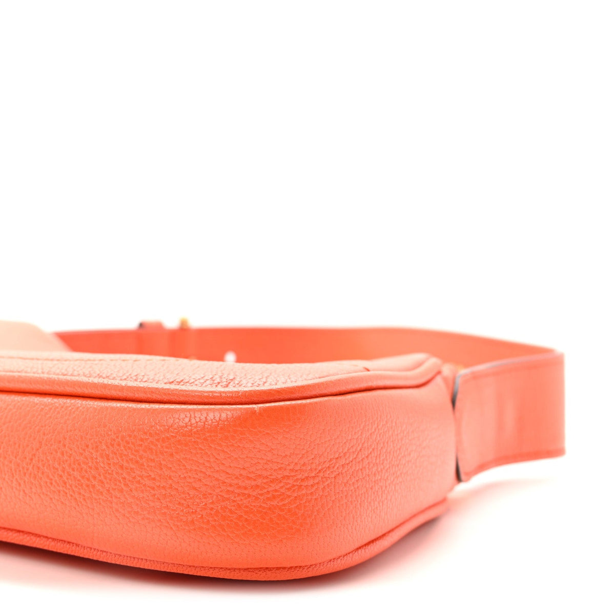 Goatskin Mini Aphrodite Shoulder Bag Orange