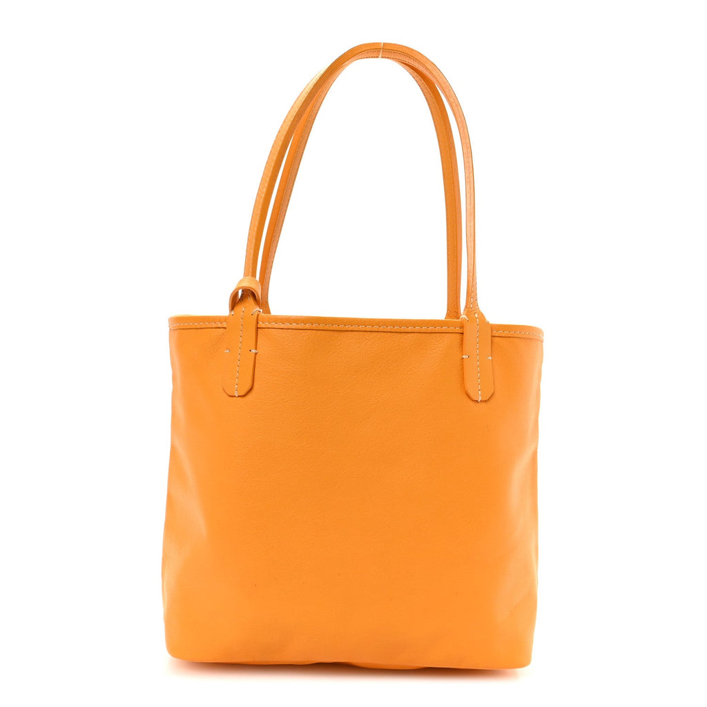 Goyardine Reversible Mini Anjou Yellow