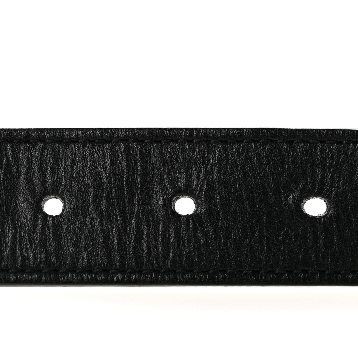 Calfskin Double GG 30mm Belt 75 30 Black