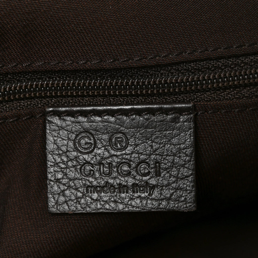Nylon Monogram Abbey Messenger Bag Dark Brown