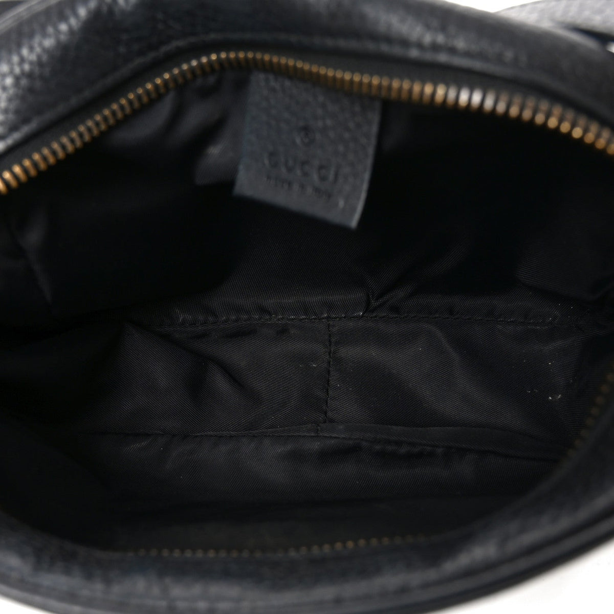 Pebbled Calfskin Mini Soho Disco Bag Black