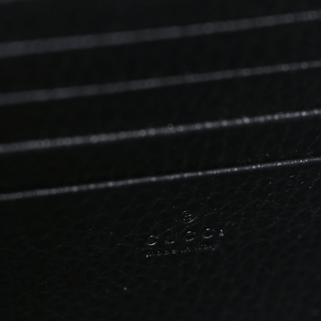 Calfskin Mini Dionysus Chain Wallet Black