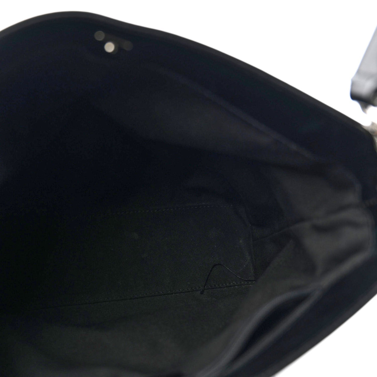 Nylon Monogram Tote Bag Black