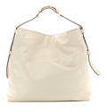 Calfskin Beatrix Horsebit Large Tote Bag Mystic White