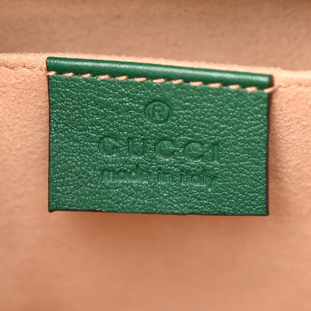Wonka Grain Calfskin Small Diana Tote Bag Green Yellow Fluo