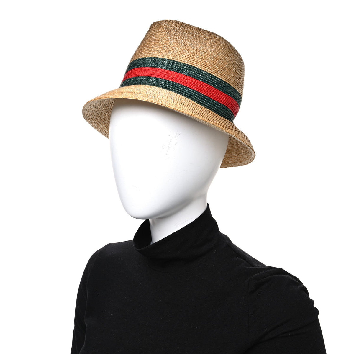 Abaca Straw Web Fedora Hat M