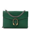Calfskin Mini Dionysus Chain Wallet Emerald