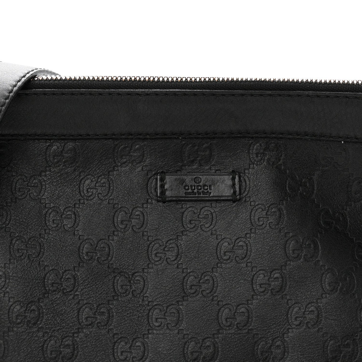 Guccissima GG Messenger Bag Black