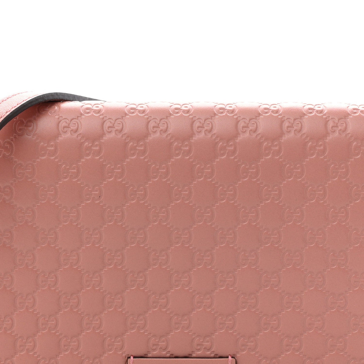 Microguccissima Crossbody Wallet Soft Pink Soft Pink
