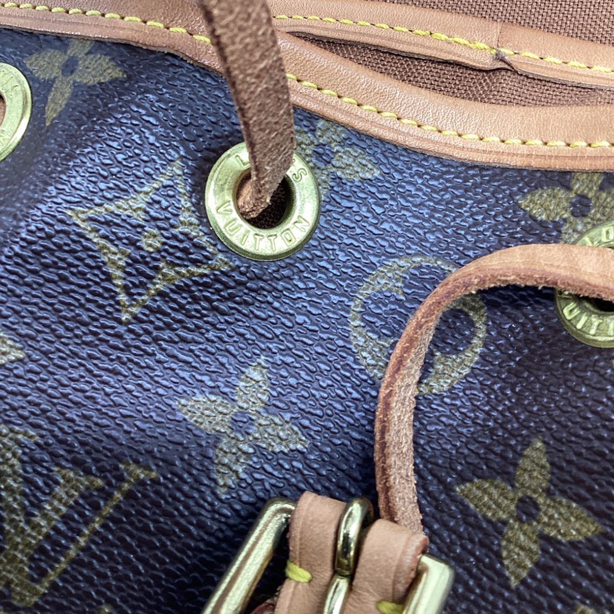 Vintage Montsouris Backpack Monogram Canvas PM