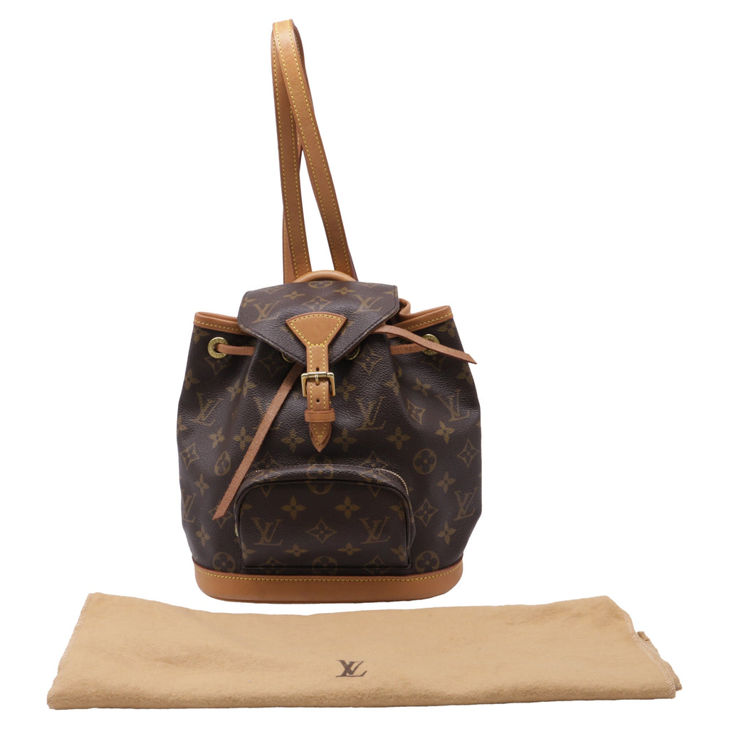 Vintage Montsouris Backpack Monogram Canvas PM