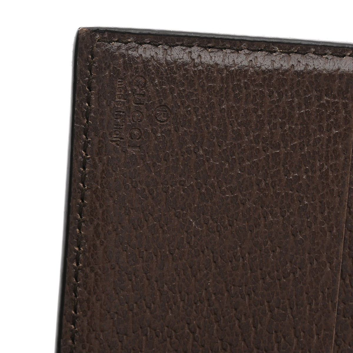 GG Supreme Monogram Web Ophidia French Flap Wallet Beige New Acero