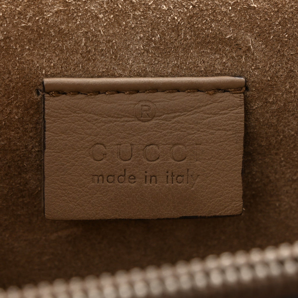 GG Supreme Monogram Small Dionysus Shoulder Bag Taupe