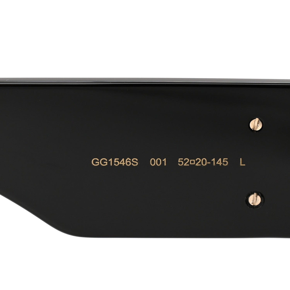 Acetate Square Sunglasses GG1546S Black