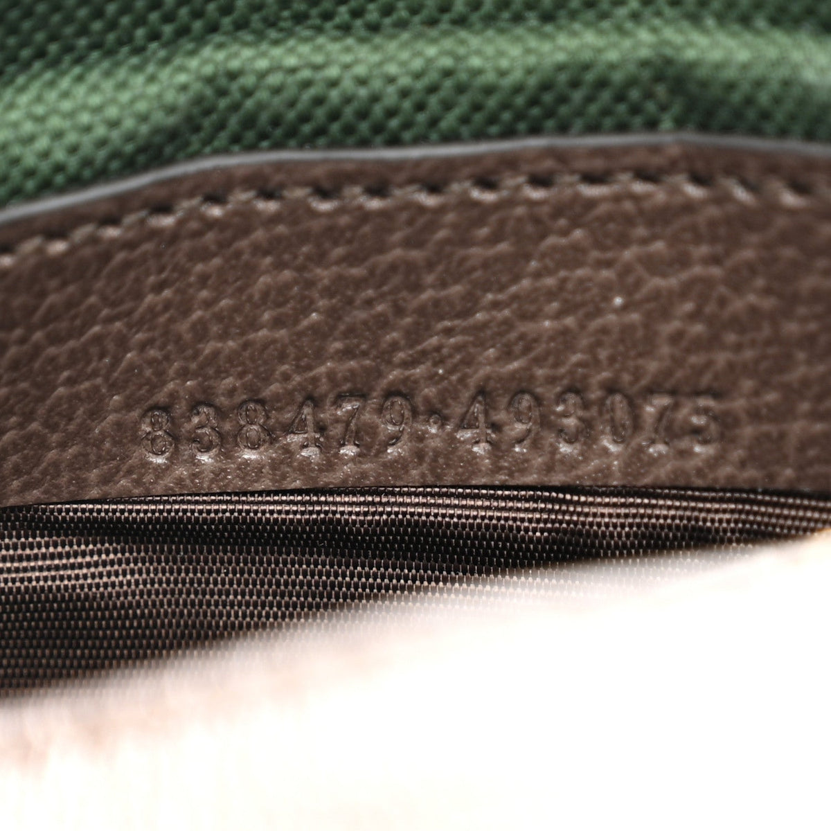 GG Supreme Monogram Textured Calfskin Web Mini Ophidia Half Moon Hobo Beige Ebony New Acero Beige Ebony New Acero