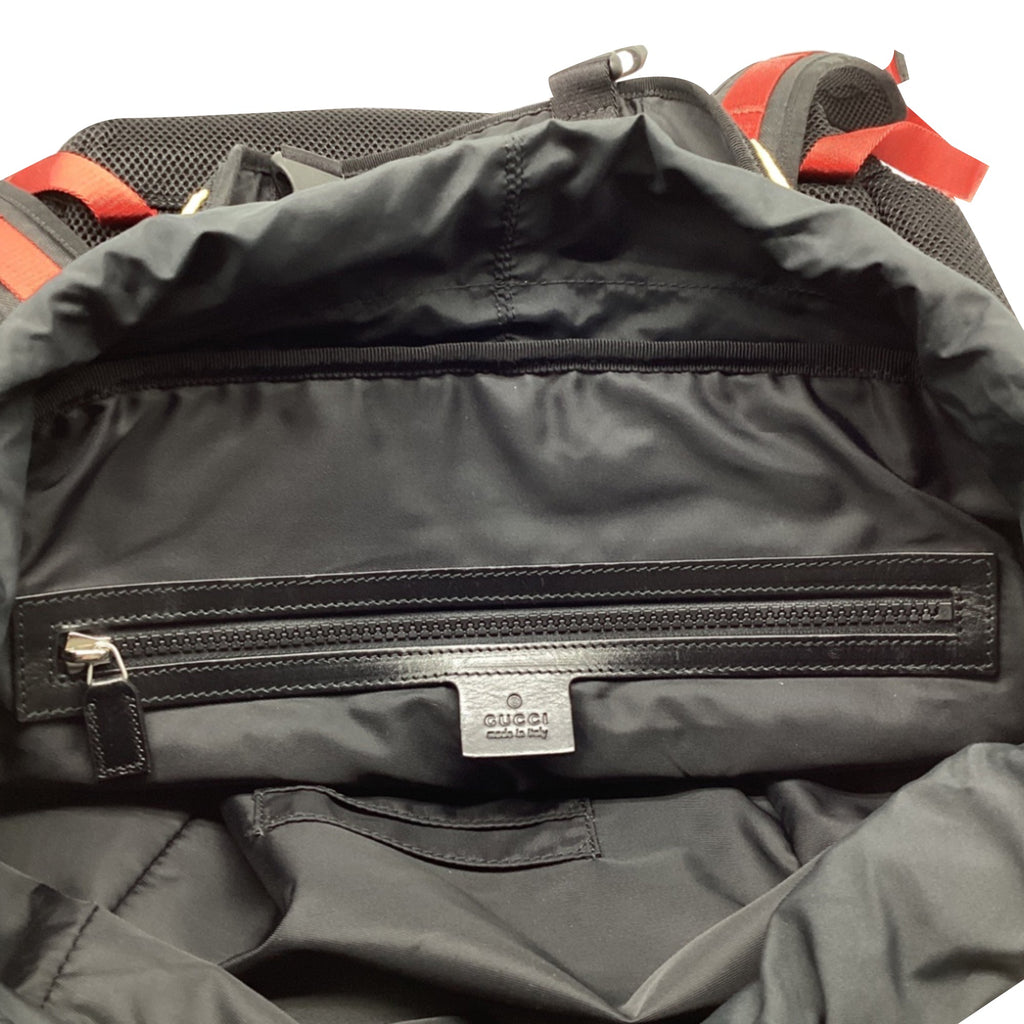 Hollywood Backpack Embroidered Mesh Large