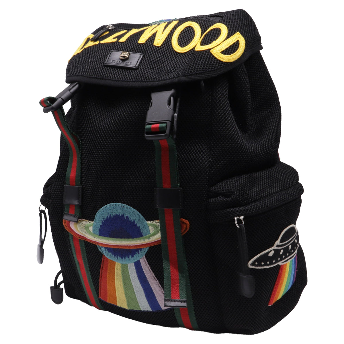 Hollywood Backpack Embroidered Mesh Large