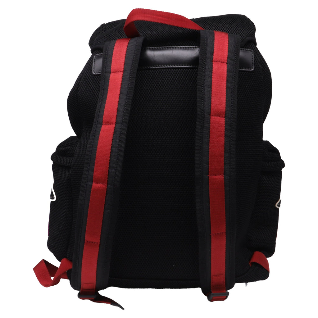 Hollywood Backpack Embroidered Mesh Large