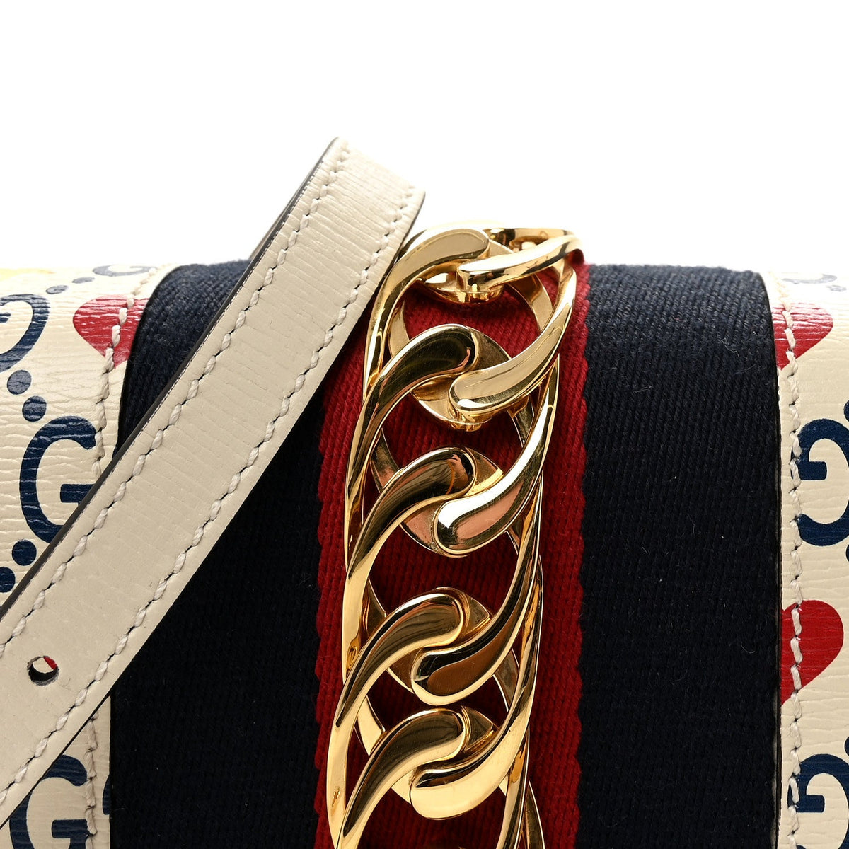 Calfskin Valentine's Day Exclusive Small Sylvie Top Handle Bag Ivory