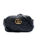 GG Marmont Shoulder Bag Matelasse Leather Small