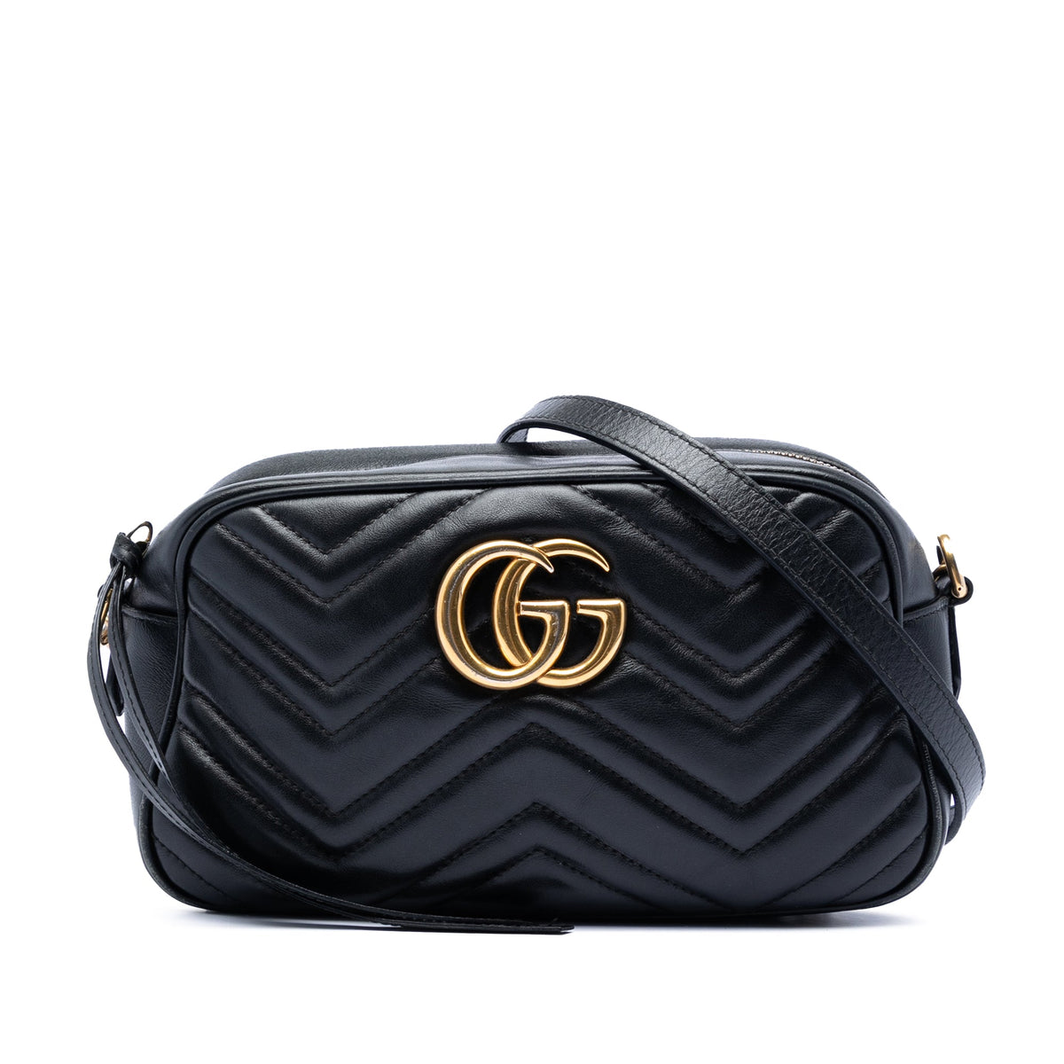 GG Marmont Shoulder Bag Matelasse Leather Small