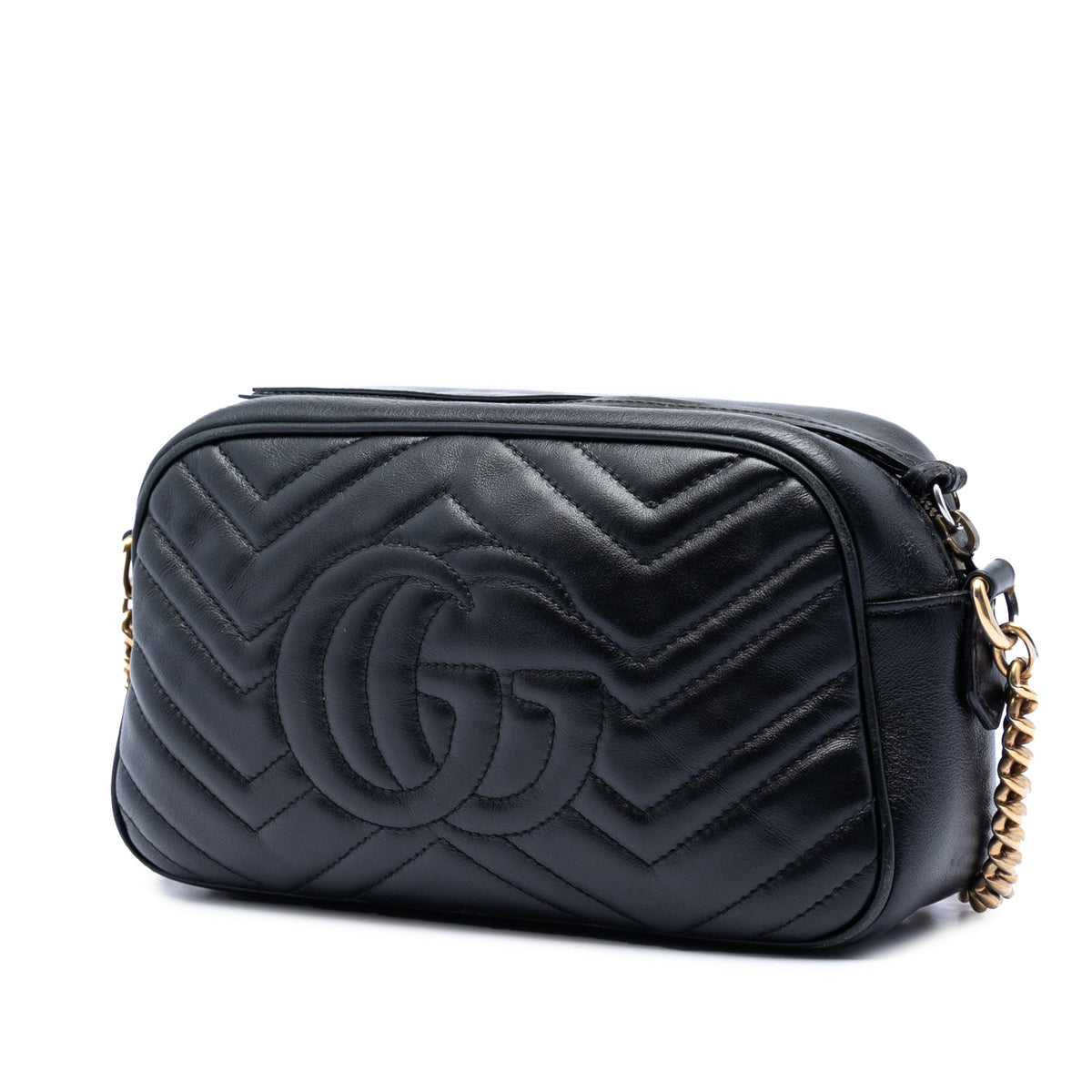 GG Marmont Shoulder Bag Matelasse Leather Small