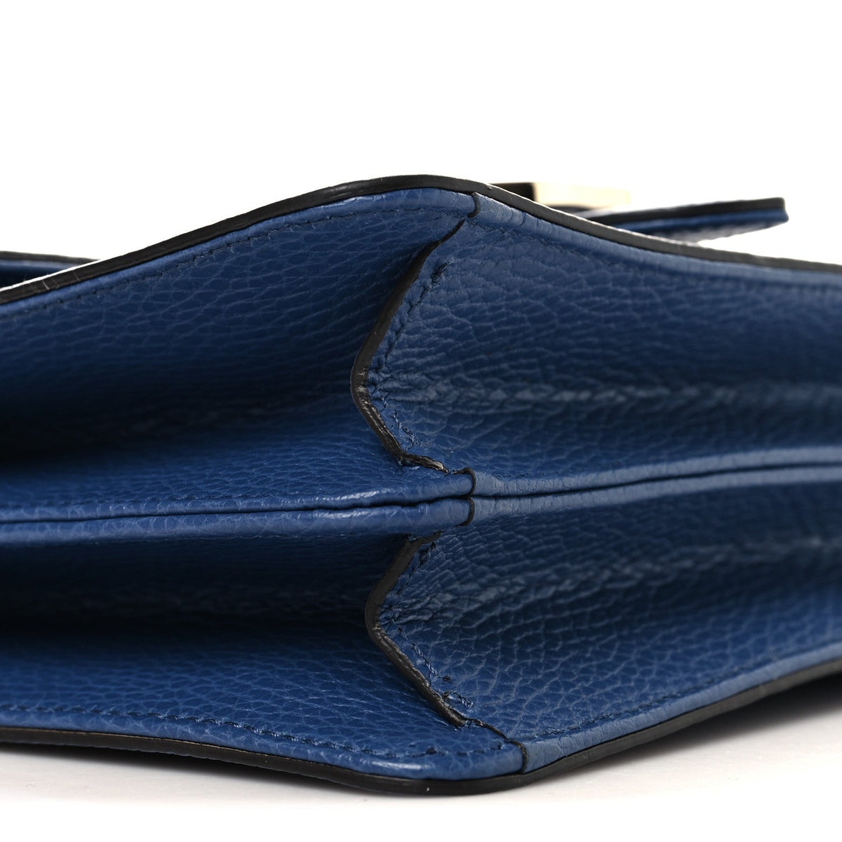 Dollar Calfskin Small Interlocking G Shoulder Bag Caspian