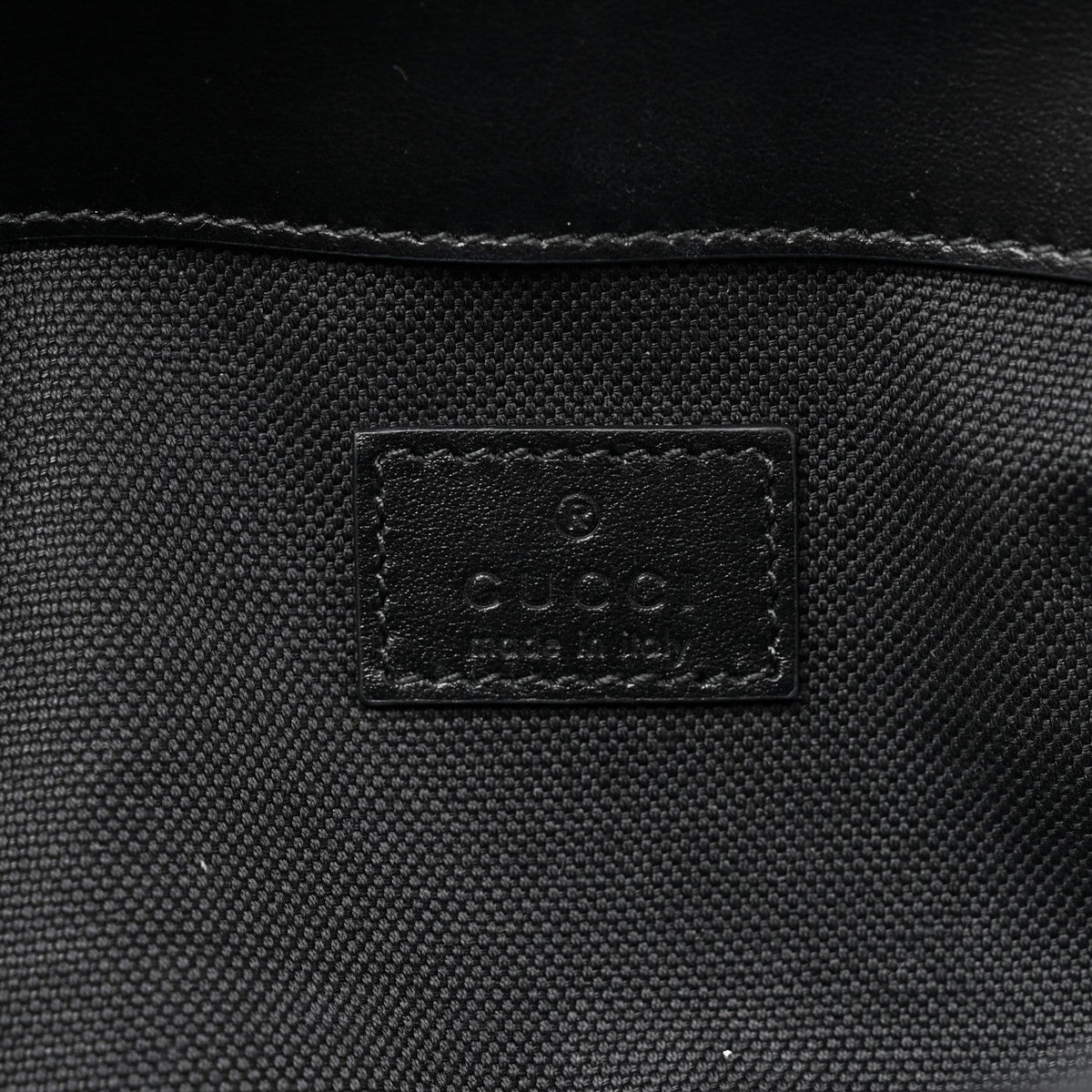 Calfskin Matelasse Monochrome GG Marmont Crossbody Shoulder Bag Black