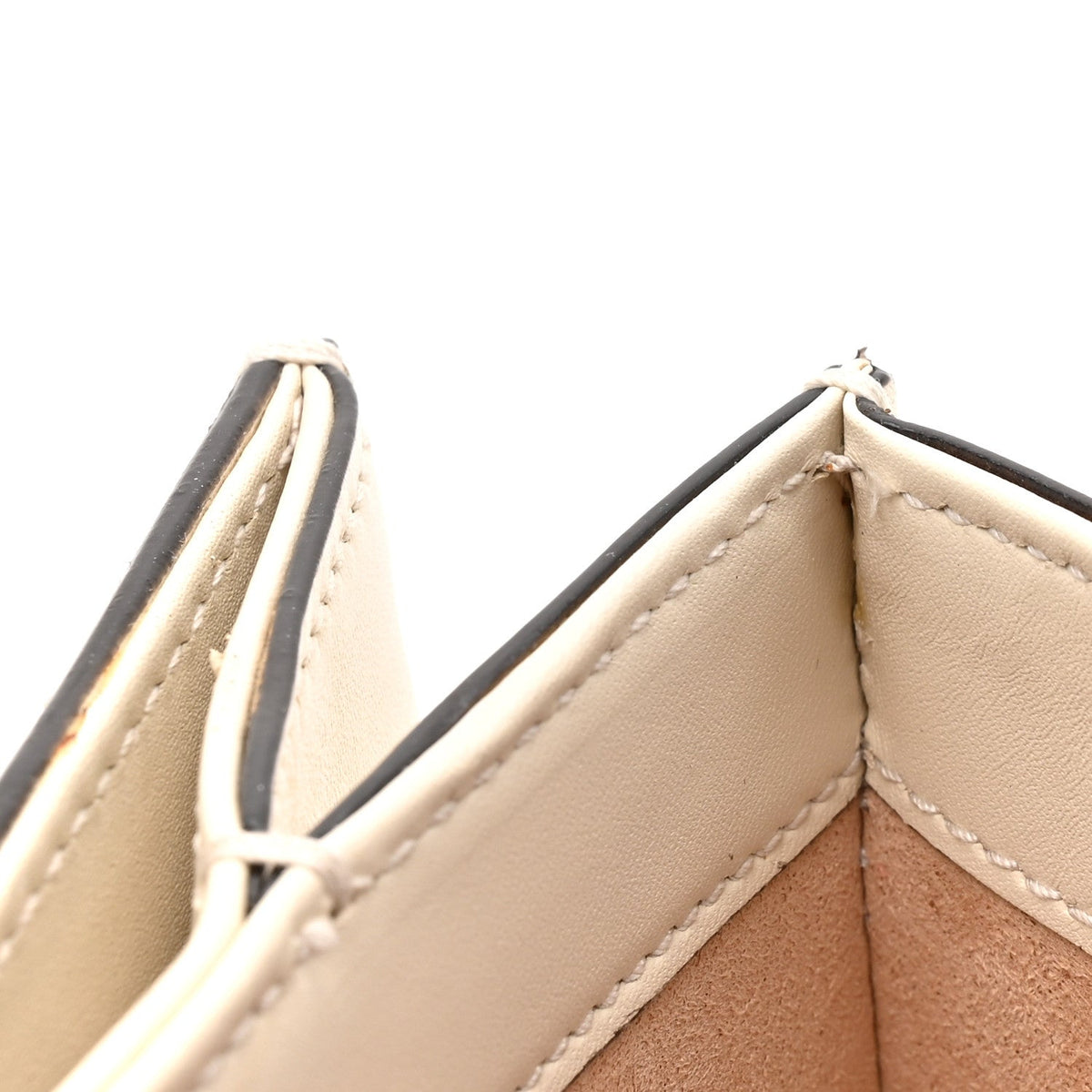 Calfskin Sylvie Web Small Queen Margaret Top Handle Bag White