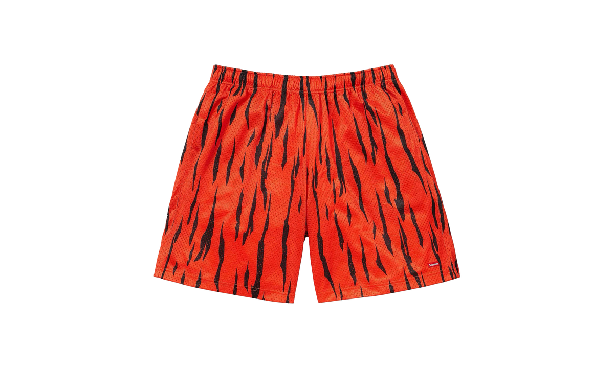 Small Box Baggy Mesh Short "SS24 - Tiger" SU25850