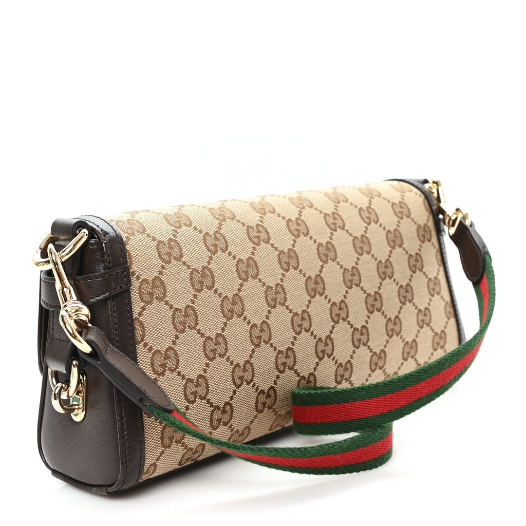 GG Monogram Small Luce Shoulder Bag Beige Ebony