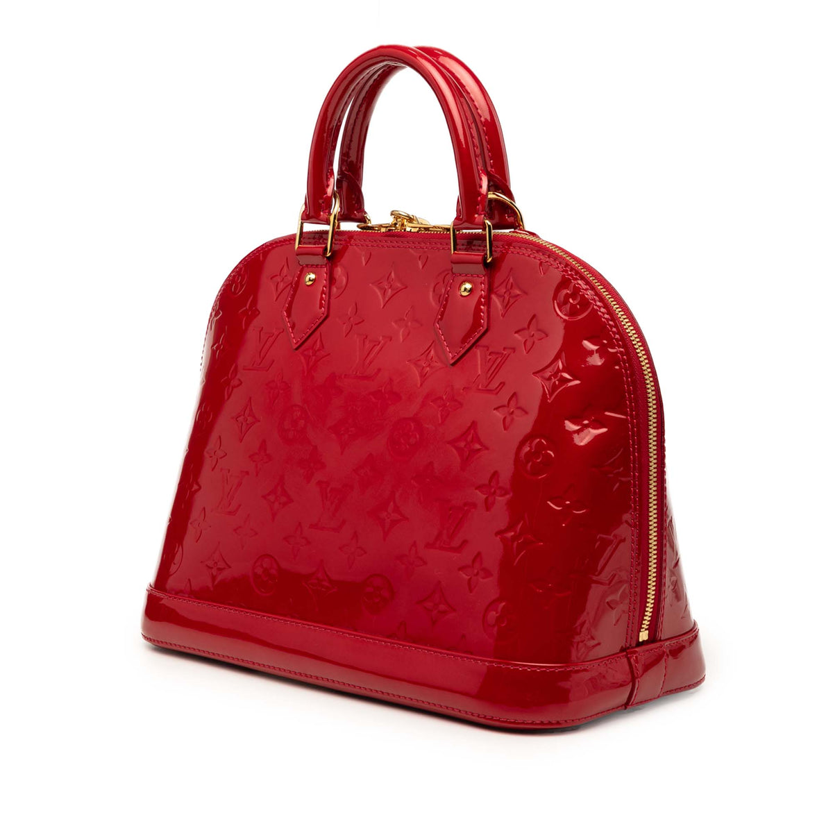 Alma Handbag Monogram Vernis PM
