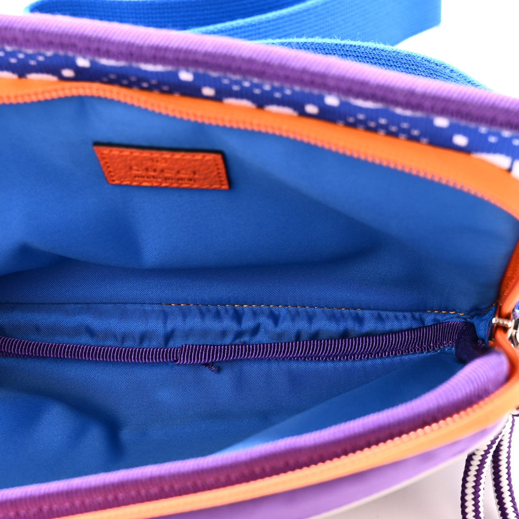 Jersey GG Monogram All Over Sporty Belt Bag Grey White Multicolor