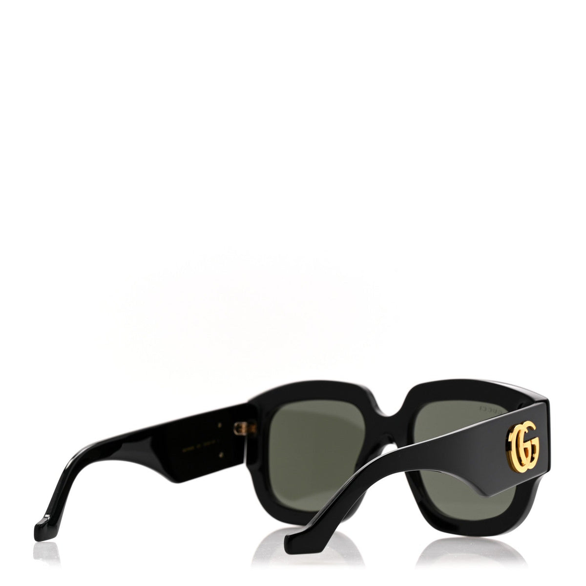 Acetate Square Sunglasses GG1546S Black