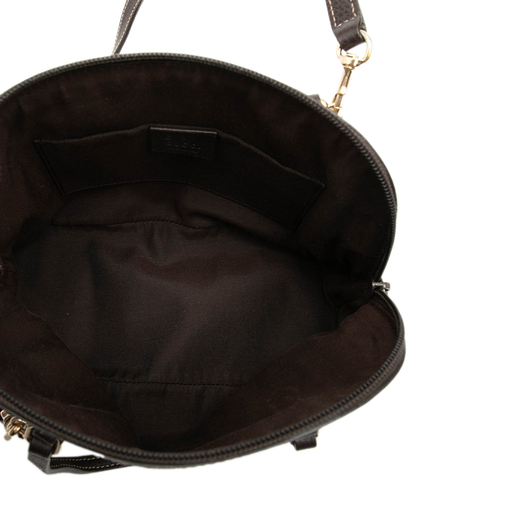Ophidia Convertible Boston Bag GG Coated Canvas Mini