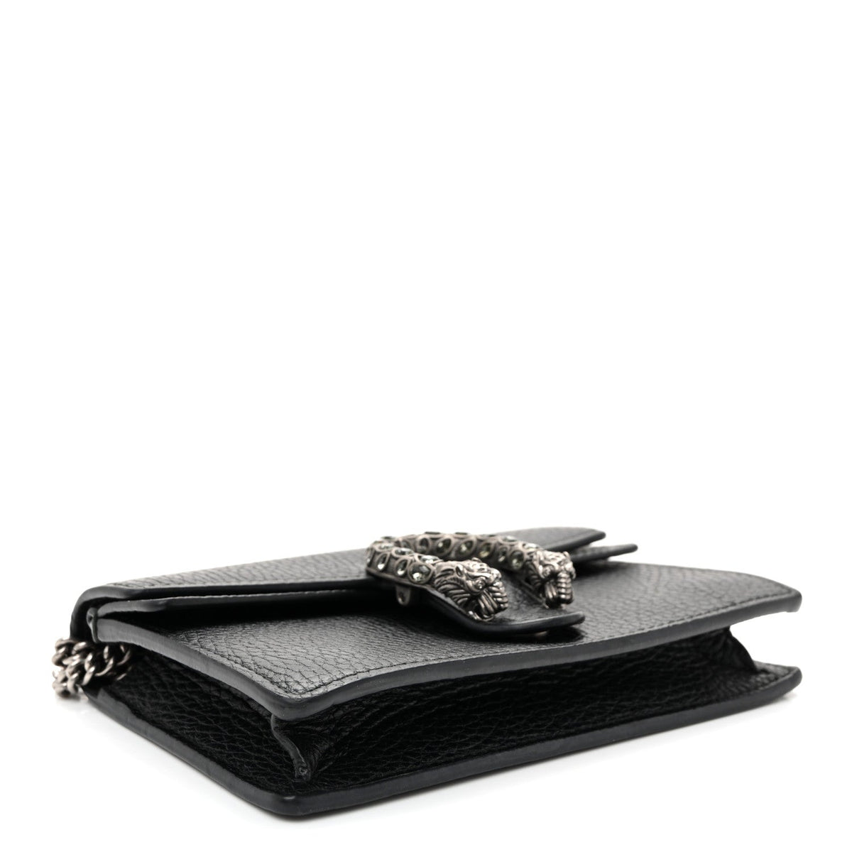 Calfskin Super Mini Dionysus Shoulder Bag Black