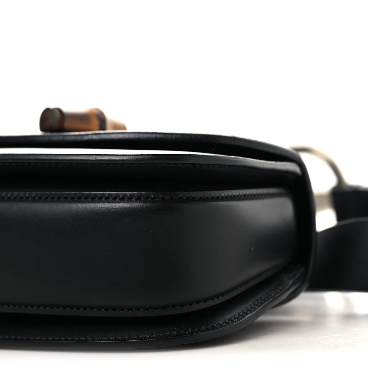 Calfskin Bamboo Mini 1947 Belt Bag 85 34  Black