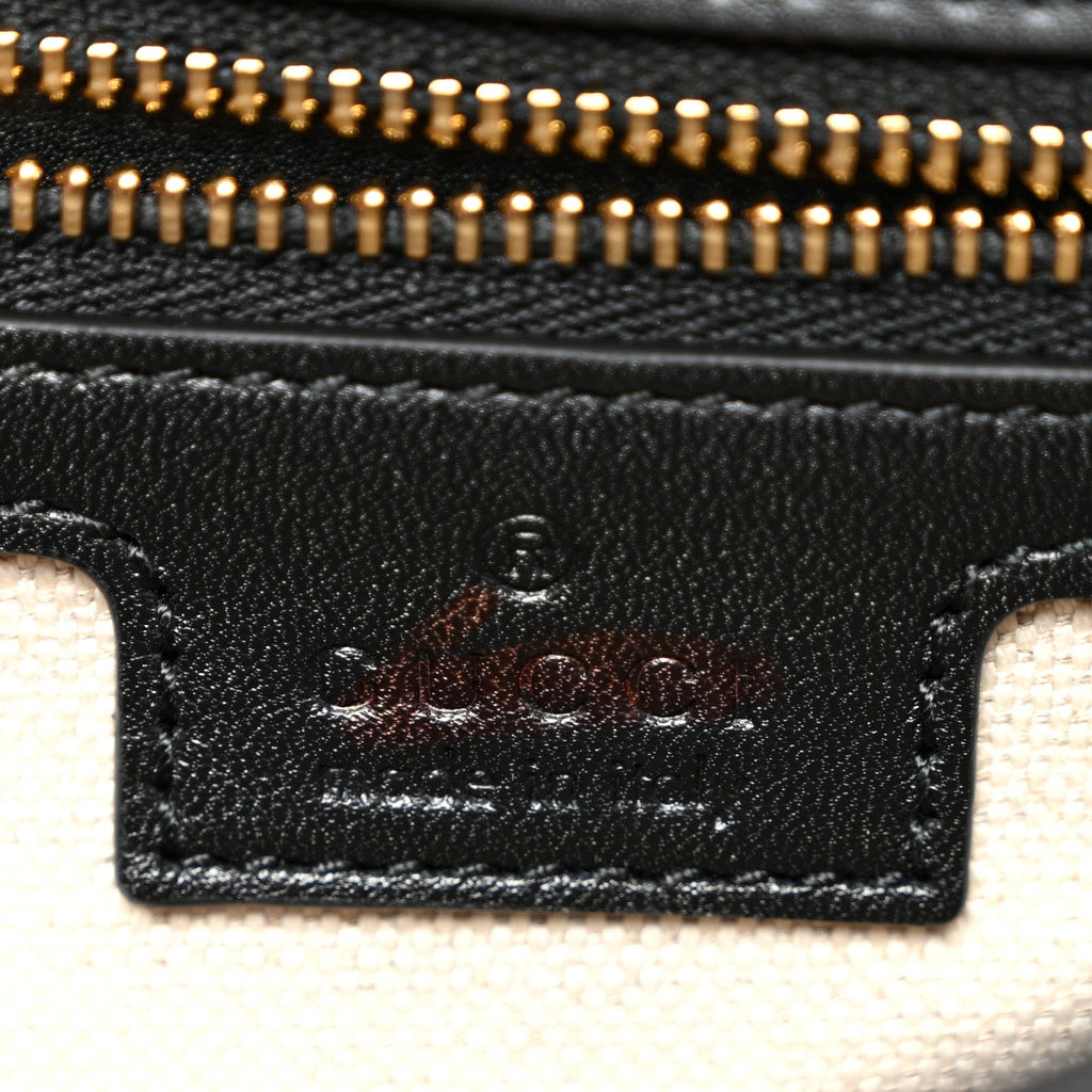 Calfskin Blondie Medium Shoulder Bag Black