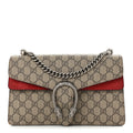 GG Supreme Monogram Small Dionysus Shoulder Bag Red