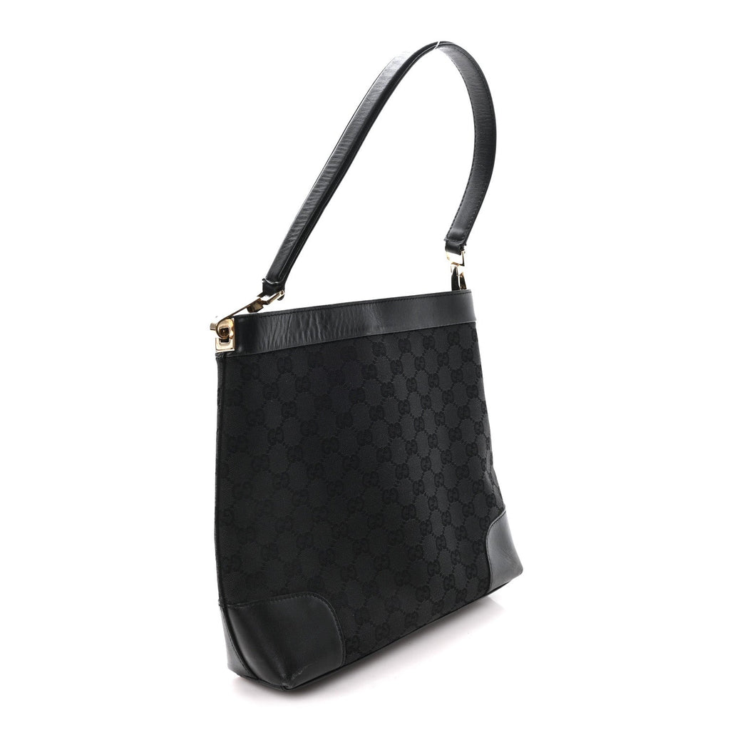 Monogram Shoulder Bag Black