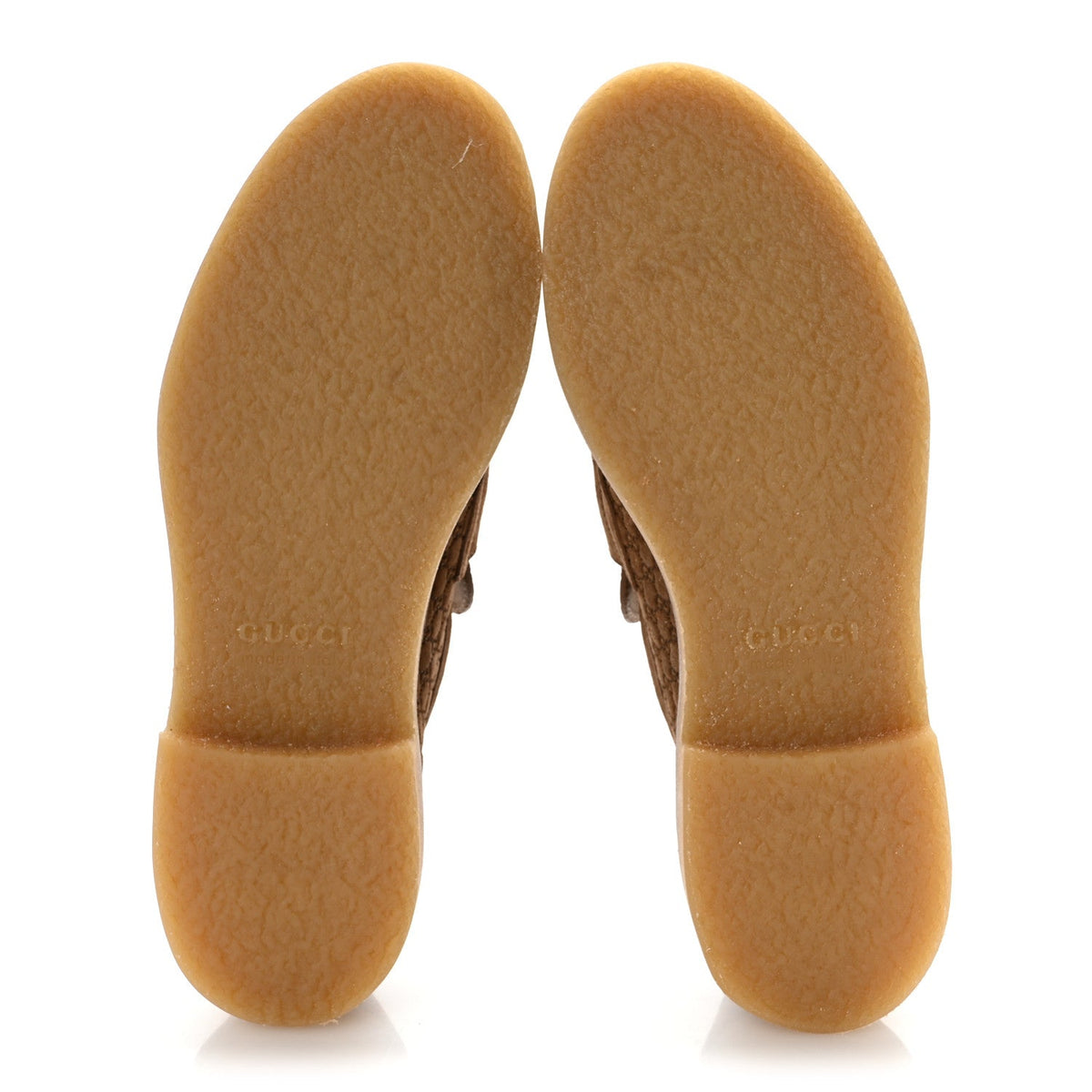 Luxury Suede Microguccissima Mens Loafers 9.5 Nocciola