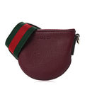 Pebbled Calfskin Mini B Shoulder Bag Red