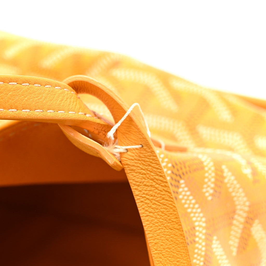 Goyardine Reversible Mini Anjou Yellow