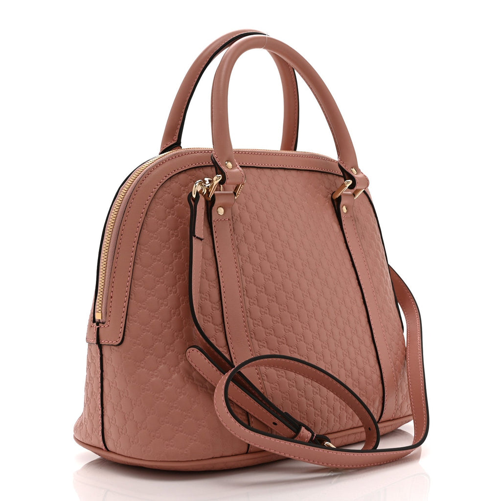 Microguccissima Medium Dome Bag Soft Pink