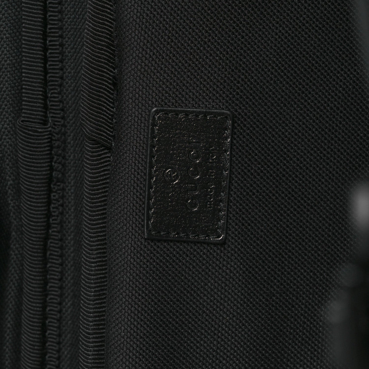 GG Supreme Monogram Four Wheel Suitcase Black Grey