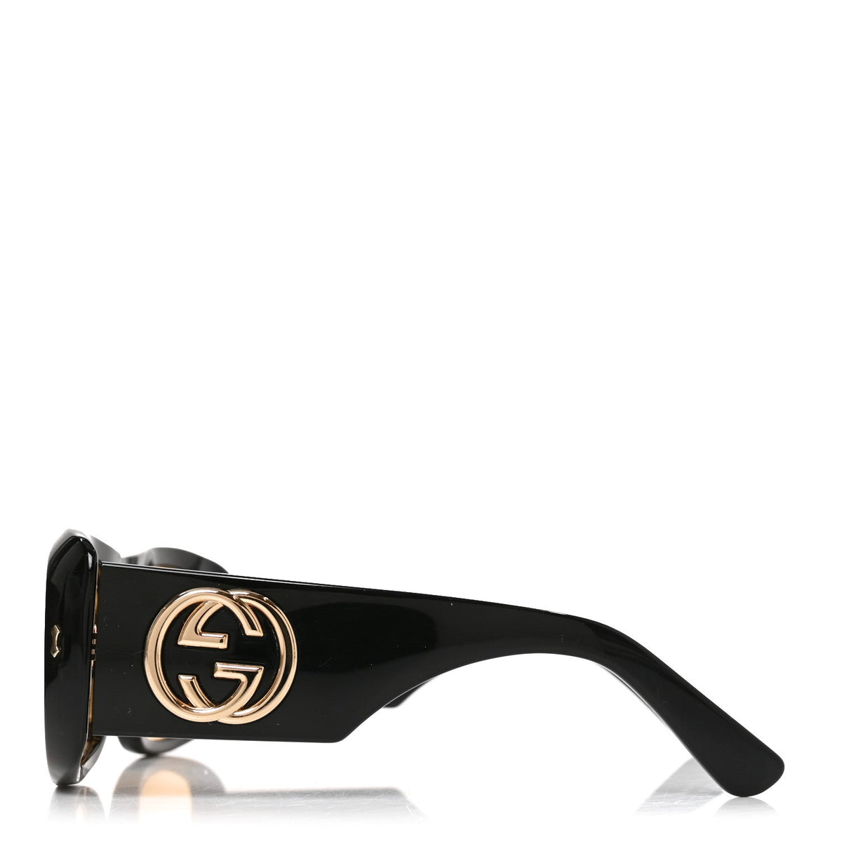 Acetate Square GG1251S Sunglasses Black