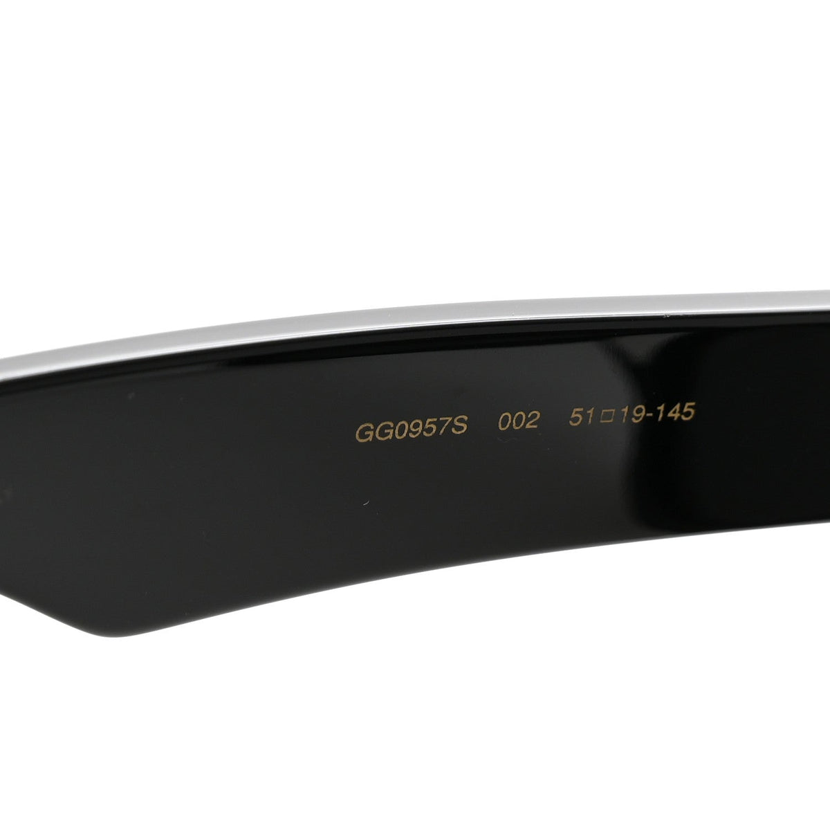 Acetate Cat Eye Sunglasses GG0957S Black